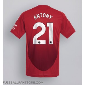 Manchester United Antony #21 Replik Heimtrikot 2024-25 Kurzarm